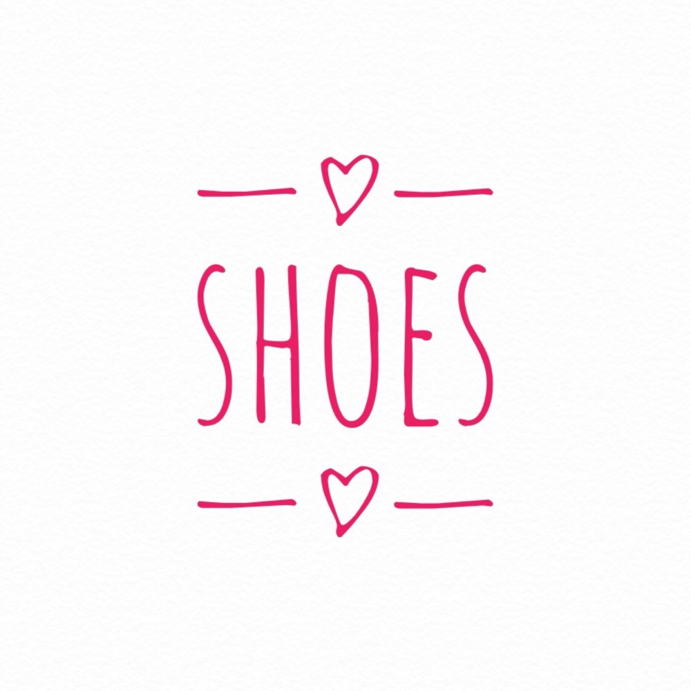 Shoes listed below